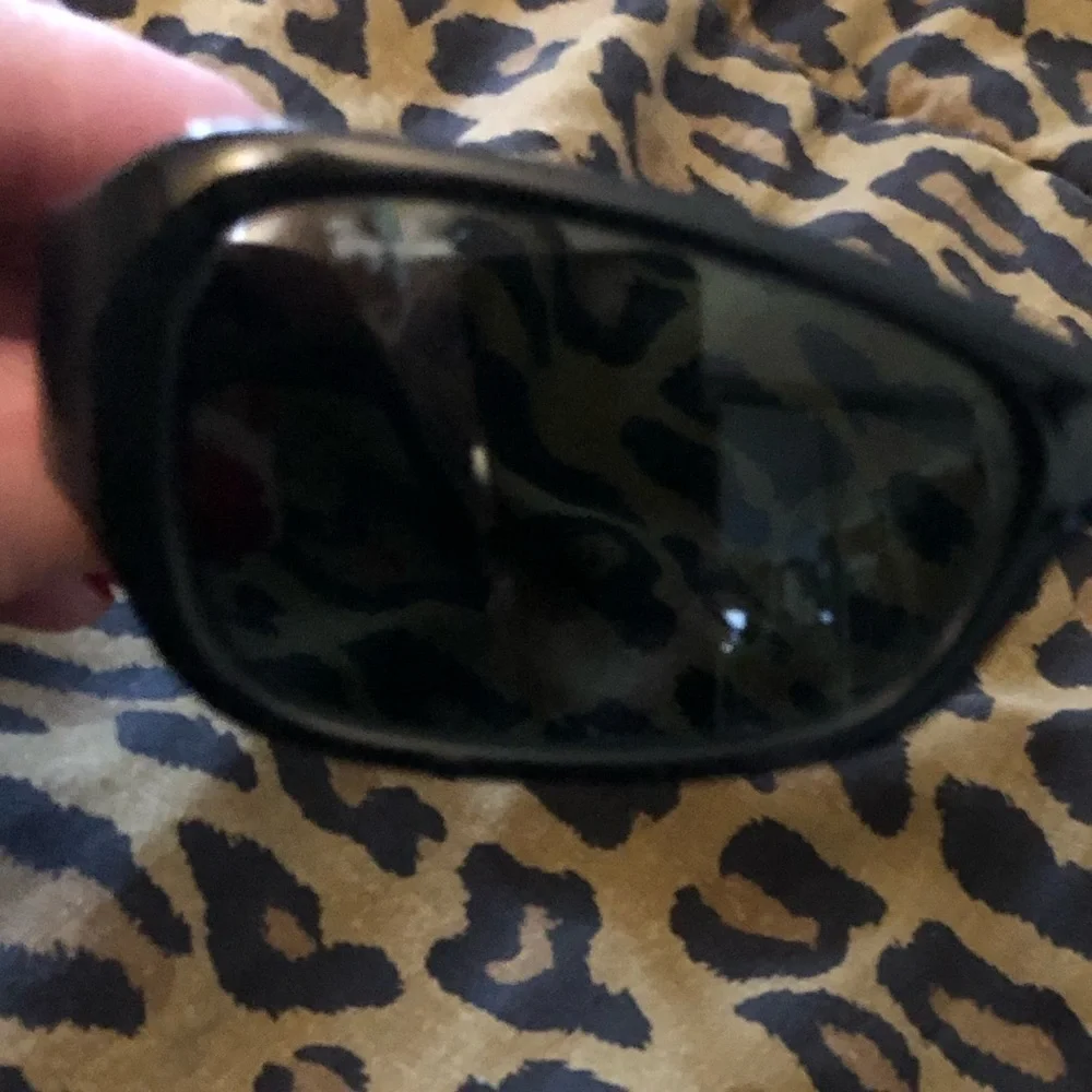 Rayban black with black lens sunglasses with case